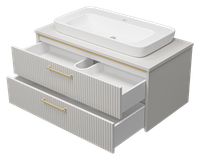 Тумба под раковину арт-ELC-01100-0502Я — фото 3, Тумбы под раковину