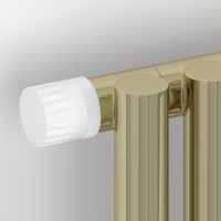 Отопительный радиатор Сунержа Эстет-1 EU50 левый 500х225 5 секций Шампань арт-020-0310-5005 — фото 2, Радиаторы отопления