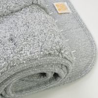 Коврик д/ванной комнаты 60х120 см., вышивка логотип MIGLIORE, серый, окантовка серебро арт-31913 — фото 9, Коврики для ванной комнаты