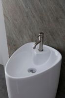 Раковина напольная Allen Brau Infinity белый глянец арт-4.21015.20 — фото 9, Раковины напольные