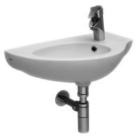 FRIENDLY Раковина угловая 570x320x165 6741 — фото 1, Раковины подвесные