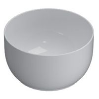 Раковина GLOBO T-EDGE на столешницу без отверстий цвет белый TE038BI — фото 1, Раковины накладные