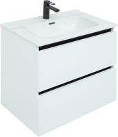 Раковина Aquanet Flat 70 белая 00284027 — фото 2, Раковины встраиваемые сверху