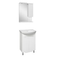 Зеркальный шкаф VIKTORIA 55 /правый/ AQUA DE MARCO 1055CVIC/R — фото 6, Зеркальные шкафы в ванную