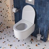 Унитаз подвесной безободковый с сиденьем и смывом TORNADO BelBagno SOFT-TOR арт-BB084CH-TOR/SC — фото 6, Подвесные унитазы