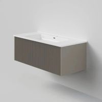 Тумба под раковину подвесная La Fenice Terra , бежевая арт-FNC-01-TER-C-100 — фото 3, Тумбы под раковину