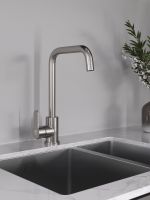 Orange Steel M99-006ni смеситель для кухни однорычажный, никель — фото 9, Смесители для кухни