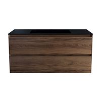 База под раковину Luka 1000 подвесная, 2 выкатных ящика soft-close, C.Oak арт-VMC-2L100CO — фото 13, Тумбы под раковину