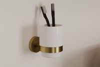 Стакан Allen Brau Priority 6.31002-GB золото — фото 1, Стаканы для зубных щеток