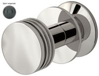 Вешалка Вешалка Сунержа Каньон RAL 7016 Антрацитово-серый арт-7016-2010-0003 — фото 1, Крючки для полотенец