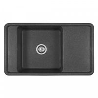 Мойка для кухни Беллис 87 870x510x250 мм, прямоуг., графит 1A724832BS210 — фото 1, Кухонные мойки