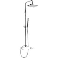 Душевая система Webert Azeta , хром арт-AZ870110015METAL — фото 1, Душевые стойки