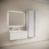 Тумба подвесная SANCOS Code 990х453х400, c одним ящиком оснащенным доводчиками, цвет белый , арт. арт-CD100W — фото 3, Тумбы под раковину