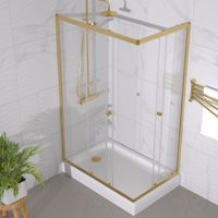 Товар: ДО "Вента-Голд" 120х80, прямоуг. низ. подд. (2 места+сифонD90мм) арт-Щ0000073919 - фото 2 ДО "Вента-Голд" 120х80, прямоуг. низ. подд. (2 места+сифонD90мм) арт-Щ0000073919 — фото 2, Прямоугольные душевые уголки