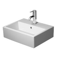Раковина, Duravit, Vero Air, шгв 450*350*165, цвет-белый арт-0724450000 — фото 1, Раковины встраиваемые сверху