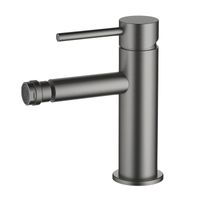 AQ1318BGM ЕВРОПА смеситель для биде, оружейная сталь — фото 1, Смесители для биде