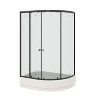 Ограждение VIVA90B N душевое Ceruttispa без поддона (90x90x195) — фото 227, Прямоугольные душевые уголки