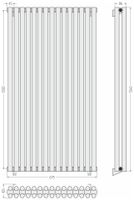 Товар: Отопительный радиатор Сунержа Эстет-11 1200х675 15 секций Белый арт-12-0302-1215 - фото 3 Отопительный радиатор Сунержа Эстет-11 1200х675 15 секций Белый арт-12-0302-1215 — фото 3, Радиаторы отопления