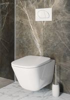 Товар: Gap Чаша подвесная 540, Rimless ROCA арт-734647L000 - фото 8 Gap Чаша подвесная 540, Rimless ROCA арт-734647L000 — фото 8, Подвесные унитазы