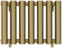 Отопительный радиатор Сунержа Кумир-0 300х470 7 секций Состаренная латунь арт-051-0340-3007 — фото 5, Радиаторы отопления