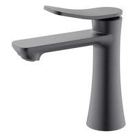 Cмеситель для раковины Azario Escaro керамический картридж, графит арт-AZ-K1074GR — фото 2, Смесители для раковины