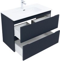 Тумба под раковину Aquanet Джейн (Flat) 90 маренго арт-00335430 — фото 15, Тумбы под раковину