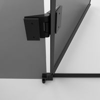 Товар: Душевое ограждение Niagara Nova NG-2831-34BLACK (90х90х195) квадрат,черный матовый,дверь распашная,стекло тонированное,1 место - фото 10 Душевое ограждение Niagara Nova NG-2831-34BLACK (90х90х195) квадрат,черный матовый,дверь распашная,стекло тонированное,1 место — фото 10, Квадратные душевые уголки