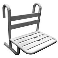 Съемное сиденье для душа или ванной из нержавеющей стали матовое, шт 15042.MOV.S — фото 1, Сиденья