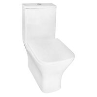 Унитаз-компакт Azario Blaise 385х615х801 напольный, безободковый с быстросъемным сиденьем микролифт арт-AZ-55-1 — фото 1, Напольные унитазы