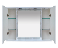 Зеркальный шкаф арт-П-Элв-01105-011 — фото 1, Зеркальные шкафы в ванную