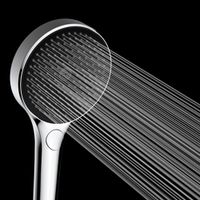 Ручной душ Ø135мм, 4 режима, слайдер, Черный арт-AQM8504MB — фото 2, Лейки для душа