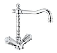 Смеситель для кухни Fiore VENERE SKY (SWAROVSKI®) , хром арт-13CR0625 — фото 1, Смесители для кухни