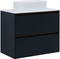 Тумба под раковину Allen Brau Activity 80 1.34012.AM антрацит матовый/олива браш — фото 15, Тумбы под раковину