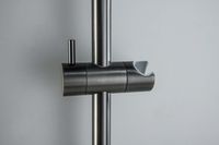 AQ2012BGM ЕВРОПА душевой гарнитур 1jet 65 см, оружейная сталь — фото 7, Душевые гарнитуры на штанге