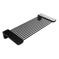 146102270 DARK Полочка - мыльницa, черный BEMETA — фото 1, Полки для ванной и душа