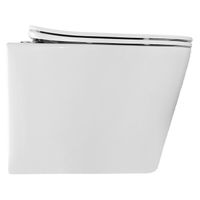 Унитаз подвесной Azario Cascad M 490x345x325 безободковый, система смыва "Скрытое Торнадо", с быстросъемным сиденьем микролифт арт-AZ-10002 — фото 12, Подвесные унитазы