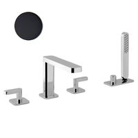 Товар: Смеситель на борт ванны Webert Living LV730401560, черный - фото 1 Смеситель на борт ванны Webert Living LV730401560, черный — фото 1, Смесители на борт ванны