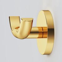 A85A35699 X-Joy, Двойной крючок для полотенец, золото — фото 2, Крючки для полотенец