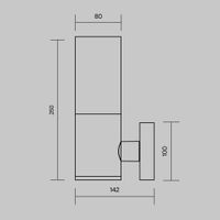 Товар: Настенный светильник (бра) Outdoor O418WL-01B - фото 9 Настенный светильник (бра) Outdoor O418WL-01B — фото 9, Уличное освещение