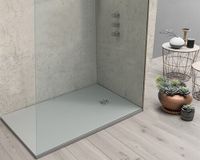 Товар: Душевой поддон GLOBO DOCCIAPIETRA с антислипом цвет белый арт-DP12080501 - фото 1 Душевой поддон GLOBO DOCCIAPIETRA с антислипом цвет белый арт-DP12080501 — фото 1, Душевые поддоны из искусственного камня