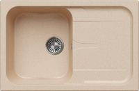 Кухонная мойка Polygran ALTO-780 мойка, цвет Крем брюле арт-891395 — фото 2, Кухонные мойки