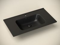Товар: Умывальник накладной прямоугольный (цвет Черный Матовый) Element 810*465*180мм арт-CN7005MB - фото 3 Умывальник накладной прямоугольный (цвет Черный Матовый) Element 810*465*180мм арт-CN7005MB — фото 3, Мини-раковины