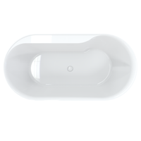 Ванна AQUAme акриловая отдельностоящая арт-AQM3505GW-L — фото 3, Акриловые ванны