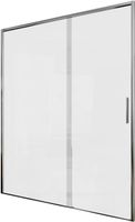 Душевая дверь Aquanet Pleasure Evo 150 профиль хром, прозрачное стекло арт-AE65-N150-CT — фото 2, Раздвижные душевые двери