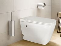 Товар: Унитаз импульсный Azario 360х590х440 напольный, квадратный, быстросъемное сиденье микролифт арт-AZ101 - фото 11 Унитаз импульсный Azario 360х590х440 напольный, квадратный, быстросъемное сиденье микролифт арт-AZ101 — фото 11, Напольные унитазы