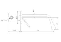 Смеситель TROPFEN-BN для раковины, матовый никель BOCH MANN арт-BM8928 — фото 3, Смесители для раковины