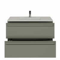 Тумба под раковину Allen Brau Eclipse 80 1.E1002.CGM 2.0 олива матовый — фото 2, Тумбы под раковину