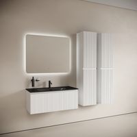 Тумба подвесная SANCOS Code 990х453х400, c одним ящиком оснащенным доводчиками, цвет белый , арт. арт-CD100W — фото 8, Тумбы под раковину