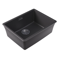 Мойка "Мадена" 500, черный FS арт-22.510.D0500.102 — фото 1, Кухонные мойки
