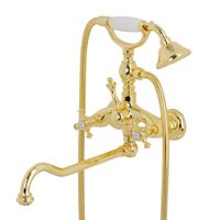 Товар: PRESTIGE См-ль д/ванны внешний, c поворотным изливом, золото арт-31598 - фото 1 PRESTIGE См-ль д/ванны внешний, c поворотным изливом, золото арт-31598 — фото 1, Смеситель для ванны